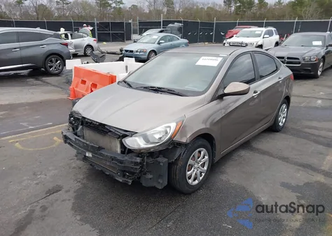 2013 Hyundai Accent Gls из США, поврежденный, VIN KMHCT4AE4DU535753